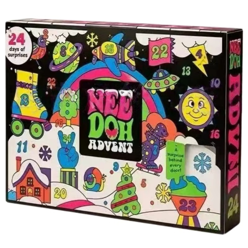 Advent Calendar Gift - Kotak Hadiah Kalender Advent Natal NeeDoh