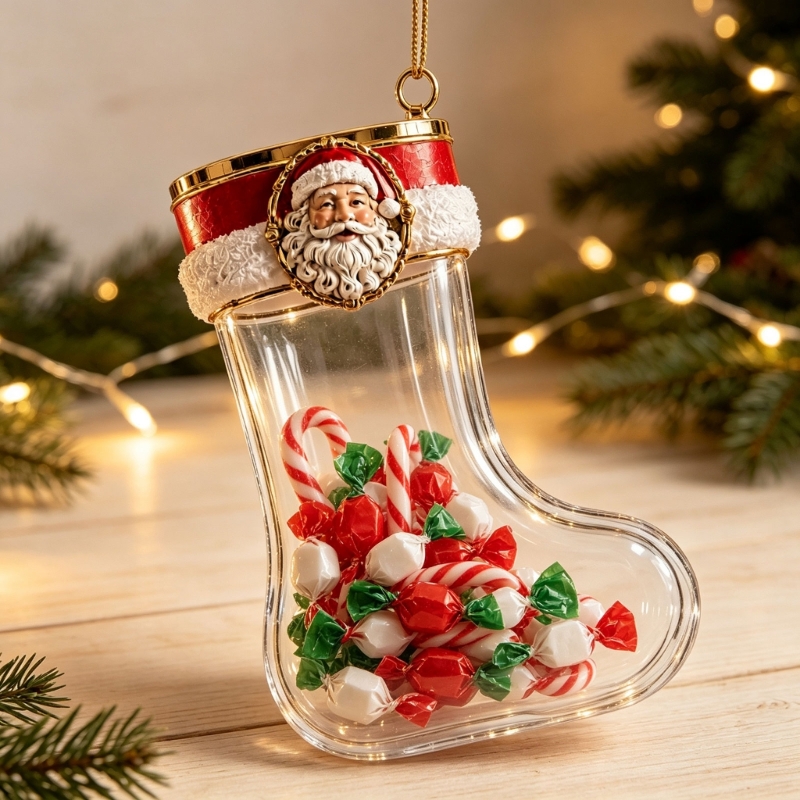 Christmas Stocking Hanging - Ornamen Stocking yang Dapat Diisi dengan