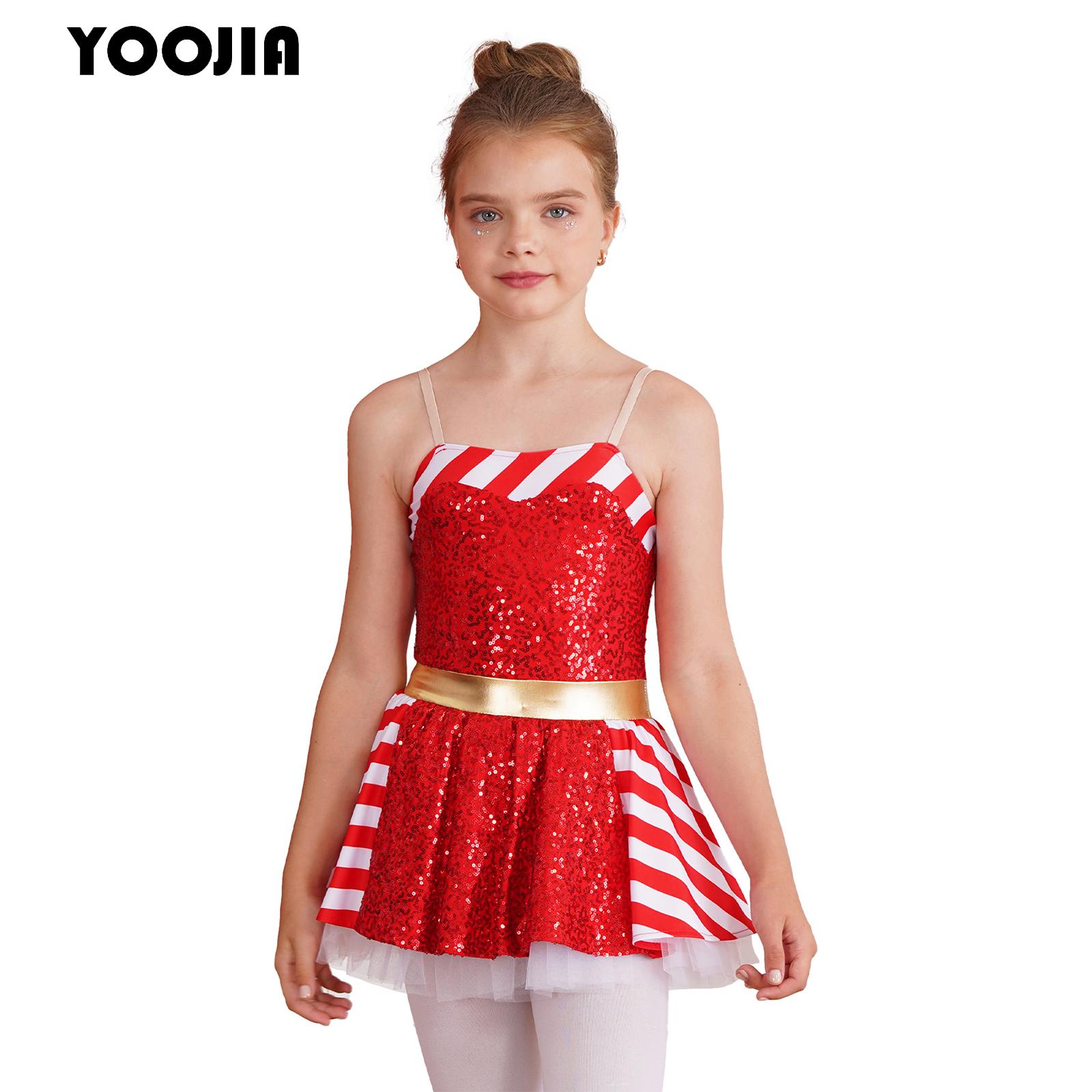 Elf Costume Christmas - Kostum Tari Natal Anak Perempuan dengan