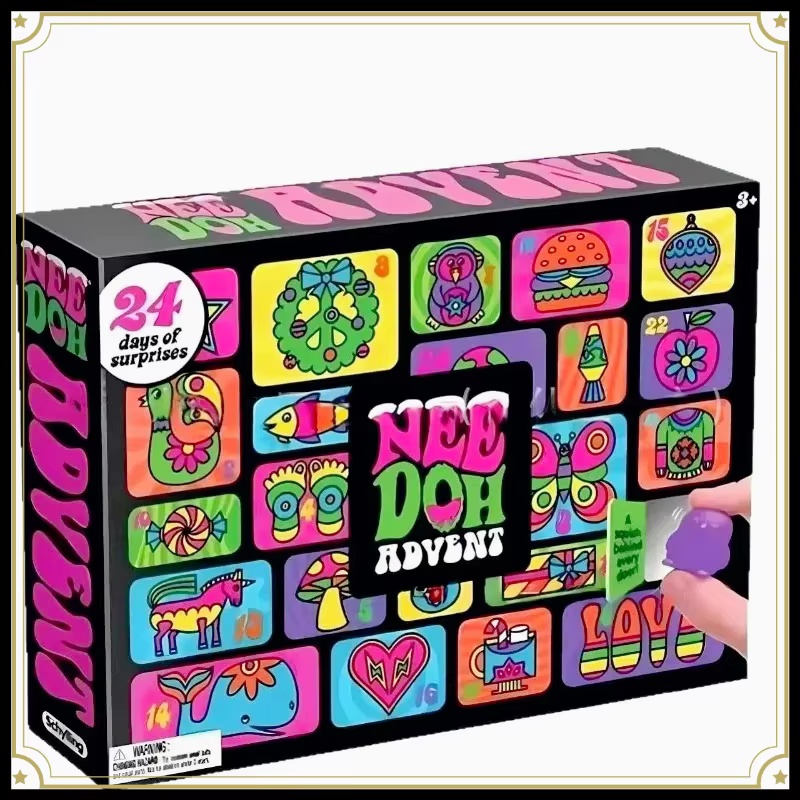 Advent Calendar Gift - Kalender Advent NeeDoh 2026 Hadiah untuk
