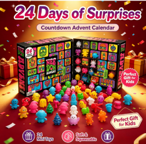 Needoh Advent Calendar 24 Hari - Advent Calendar Gift ulasan dan harga