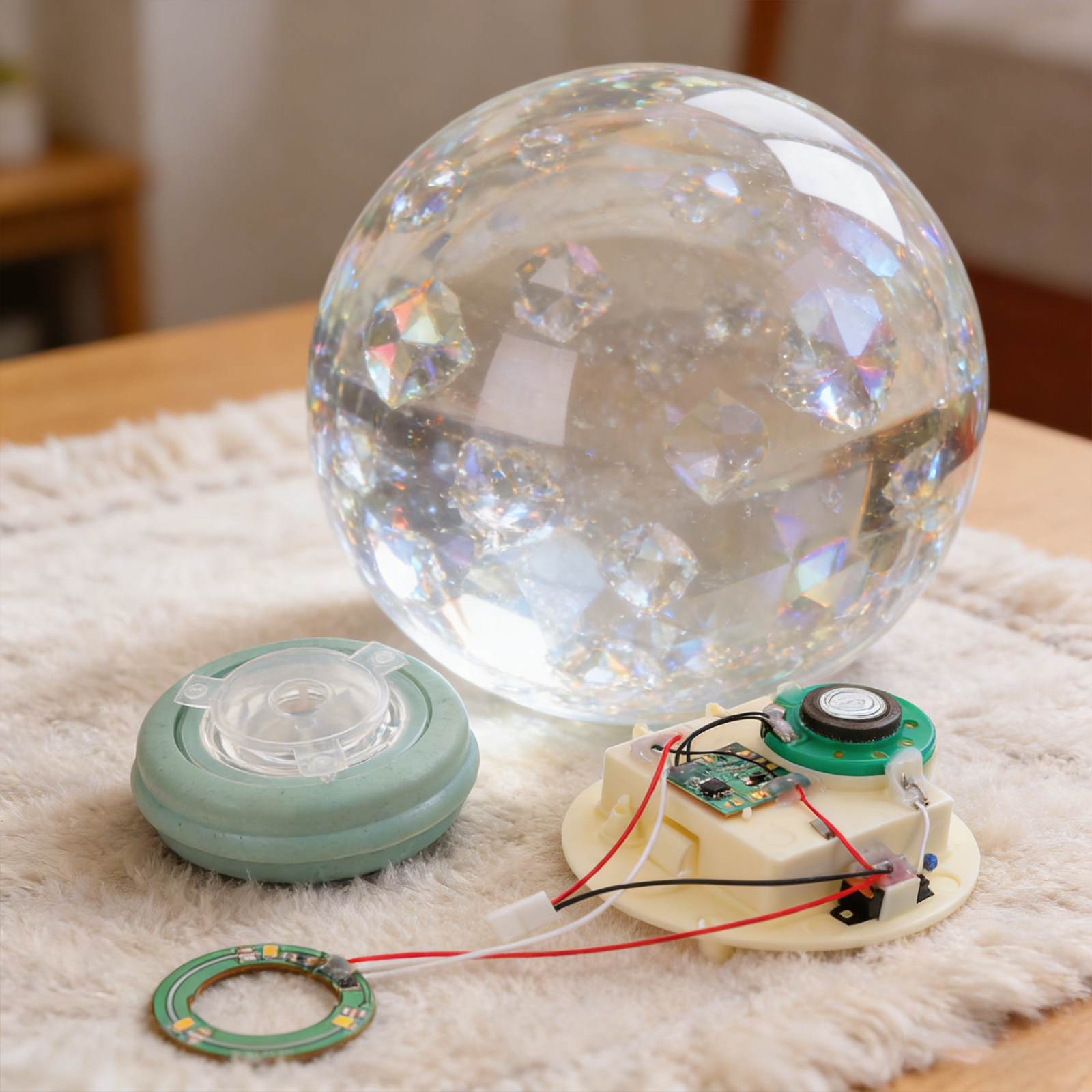 Bahan Perakitan Kerajinan Krea - Snow Globe Musical ulasan dan harga