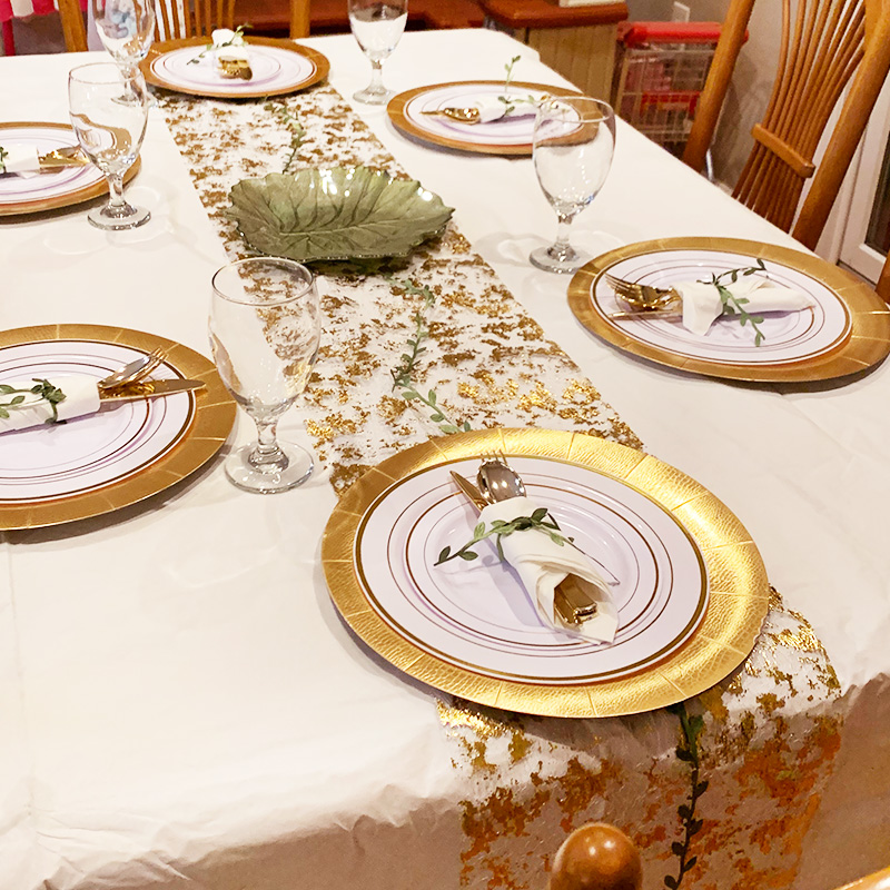 Taplak meja pernikahan 273/500 - Christmas Table Runner ulasan dan harga