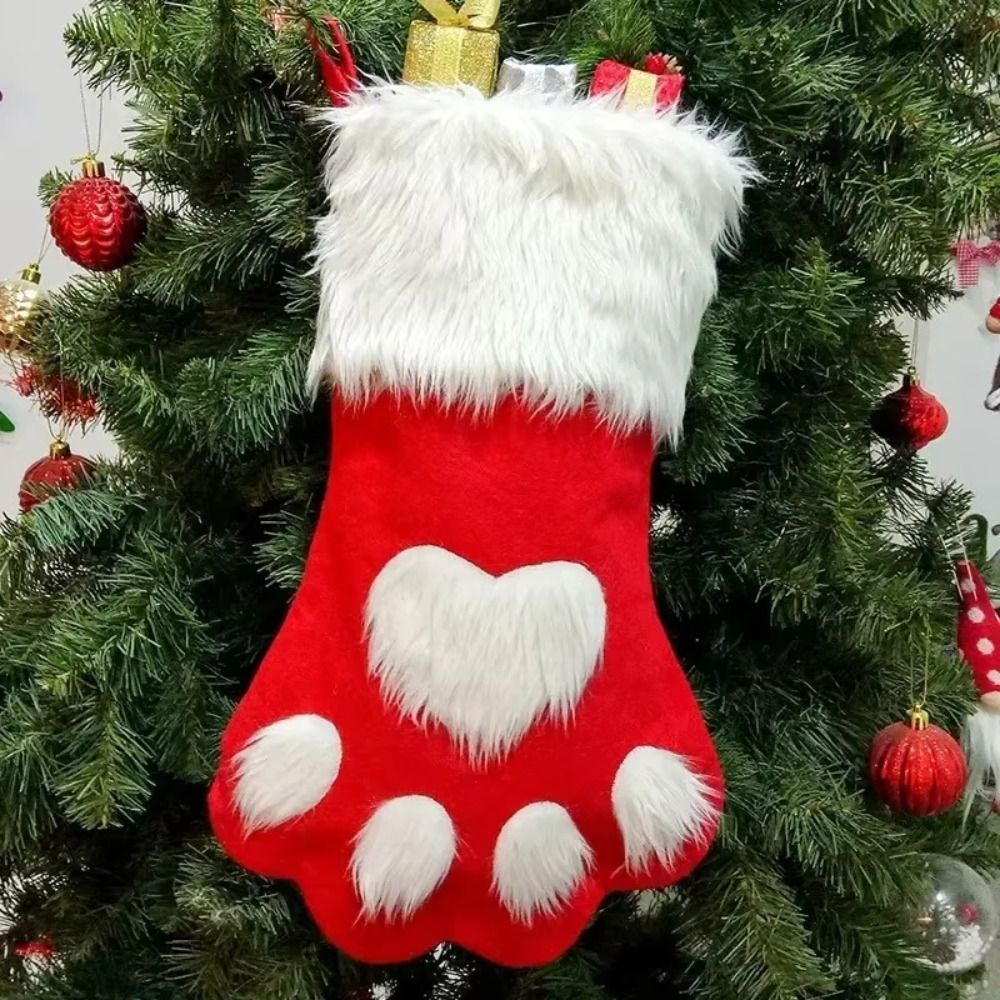 1/3/5/10PCS Tas Hadiah Natal B - Christmas Stocking Hanging ulasan dan harga