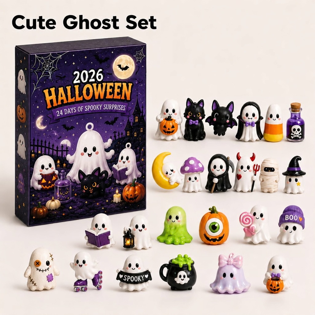 Kalender Advent Halloween 2026 - Advent Calendar Gift ulasan dan harga
