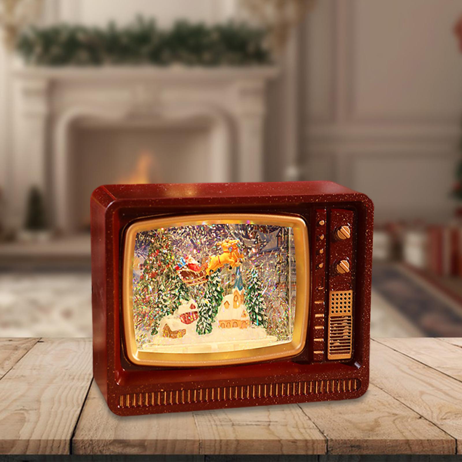 Lampu Musik Bentuk TV, Hiasan  - Snow Globe Musical ulasan dan harga