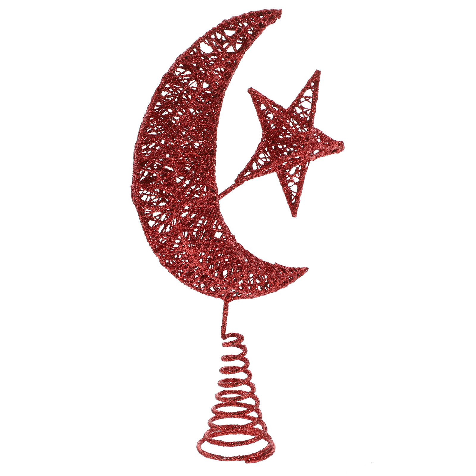 Hiasan Puncak Pohon Natal Bint - Star Tree Topper ulasan dan harga