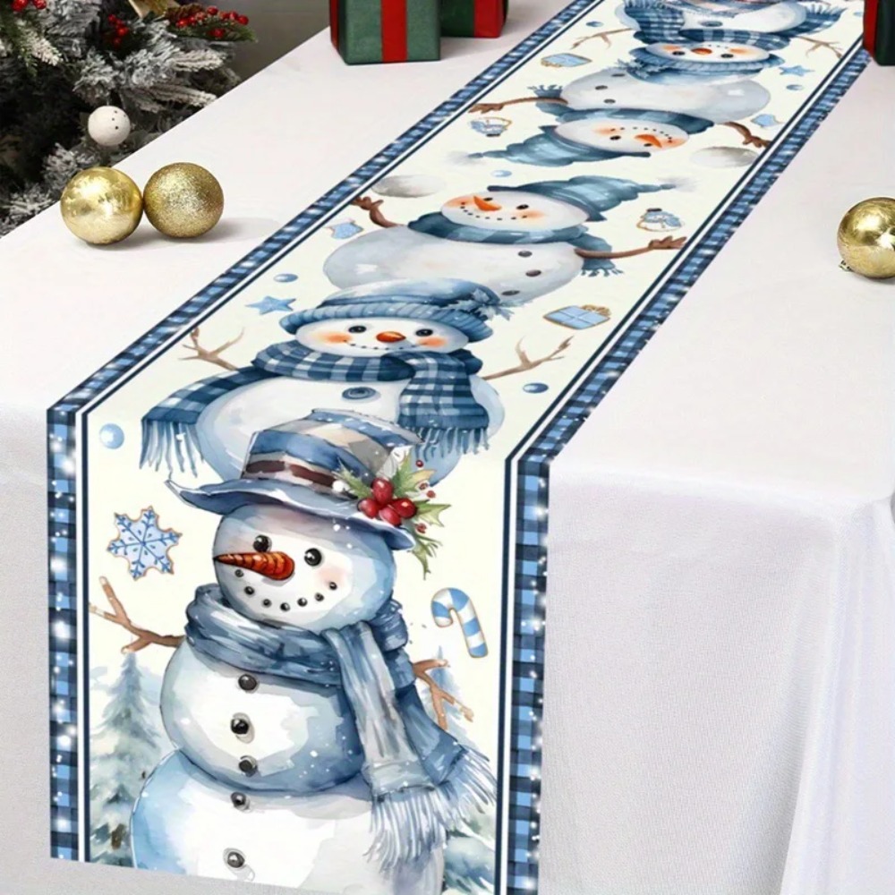 Taplak Meja Natal Santa Claus  - Christmas Table Runner ulasan dan harga