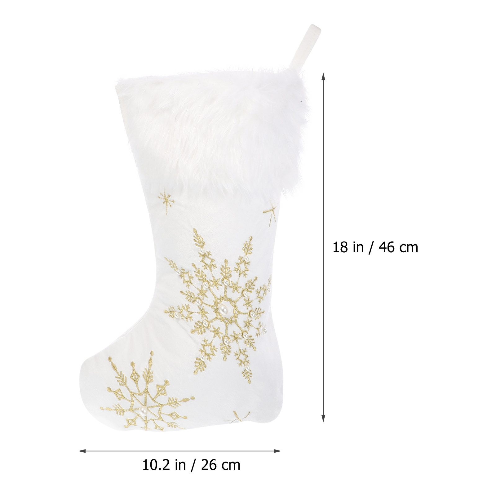 1 buah hiasan gantung kaus kak - Christmas Stocking Hanging ulasan dan harga