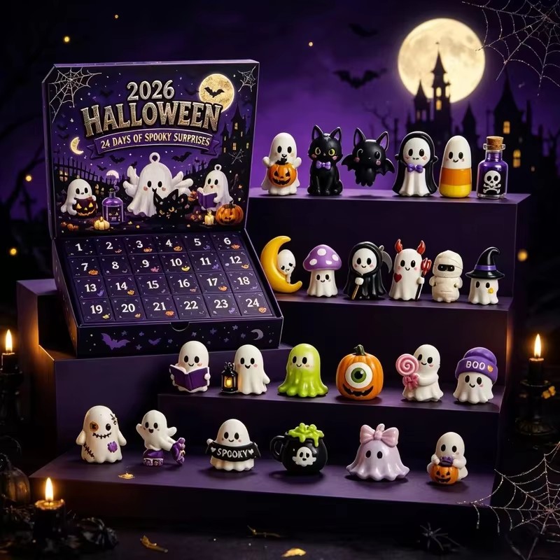 Kalender Advent Halloween BARU - Advent Calendar Gift ulasan dan harga