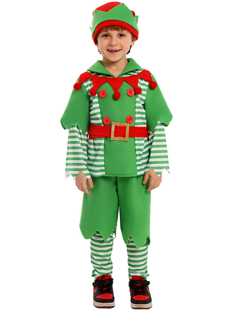 Kostum Cosplay Anak Elf Natal  - Elf Costume Christmas ulasan dan harga