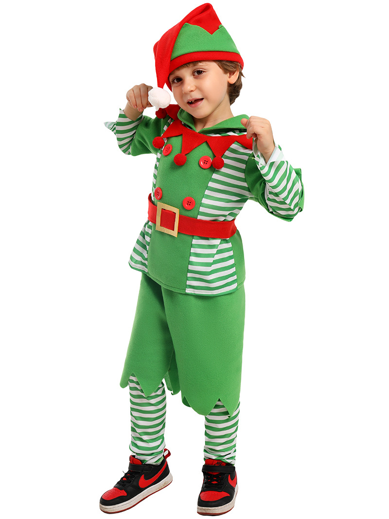 Kostum Cosplay Anak Elf Natal  - Elf Costume Christmas ulasan dan harga