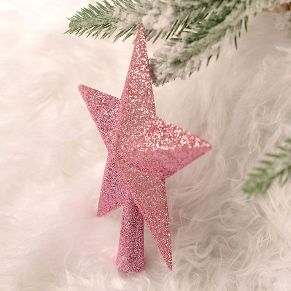 3 Buah Hiasan Natal untuk Poho - Star Tree Topper ulasan dan harga