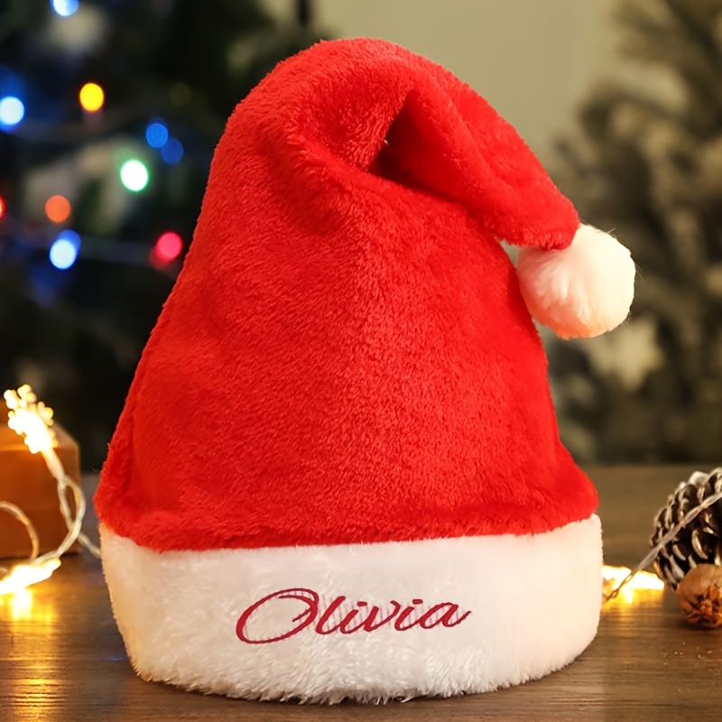 Topi Santa Natal yang Diperson - Santa Hat Plush ulasan dan harga