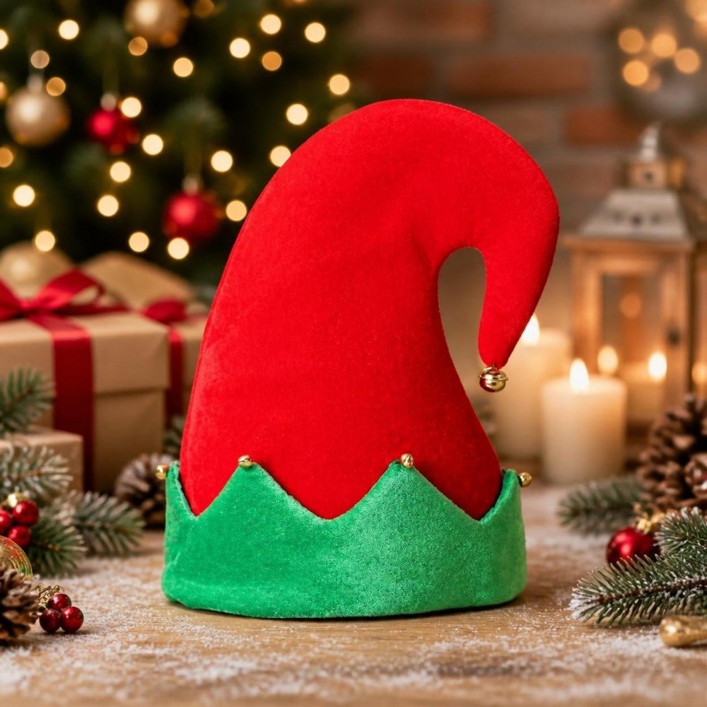 Topi Natal Kreatif Berbahan Le - Santa Hat Plush ulasan dan harga