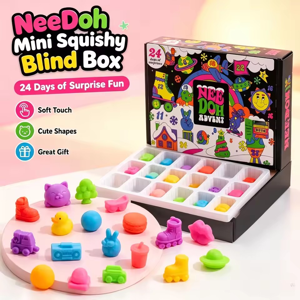 Kalender Advent NeeDoh 2026 Bo - Advent Calendar Gift ulasan dan harga