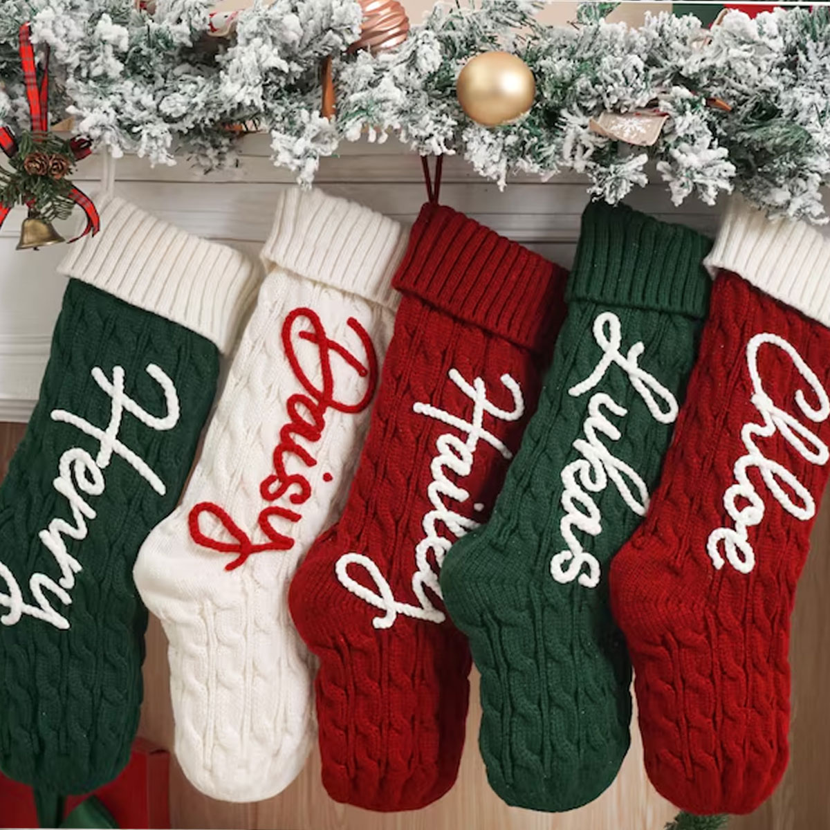 1 buah kaus kaki dekoratif Nat - Christmas Stocking Hanging ulasan dan harga