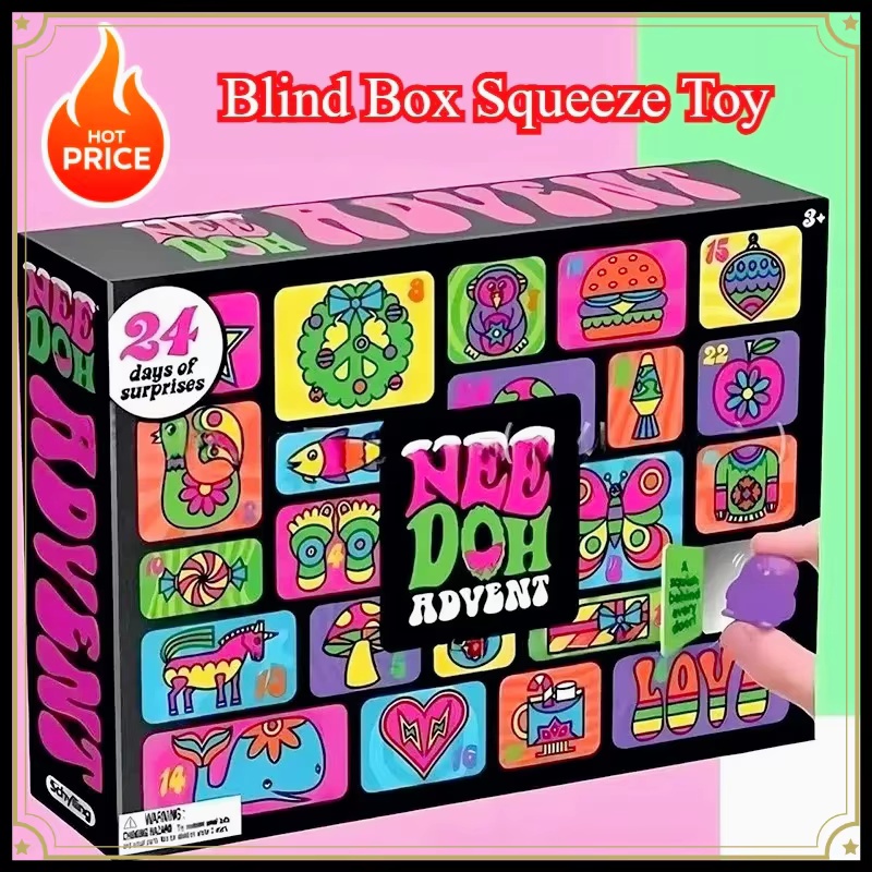 Kalender Advent NeeDoh 2026 Ha - Advent Calendar Gift ulasan dan harga